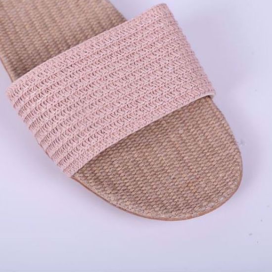 Picture of Ladies Linen Slippers