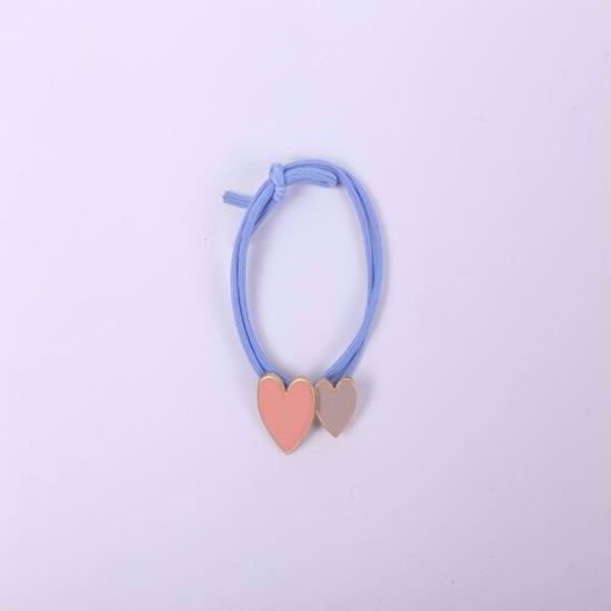 صورة Candy Colored Heart Rubber Band