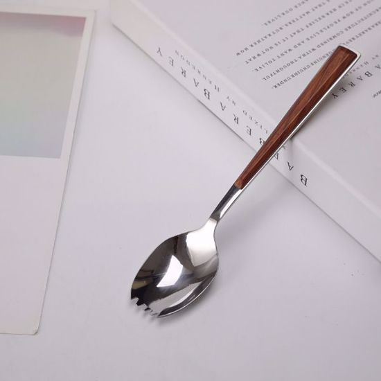Picture of salad spoon