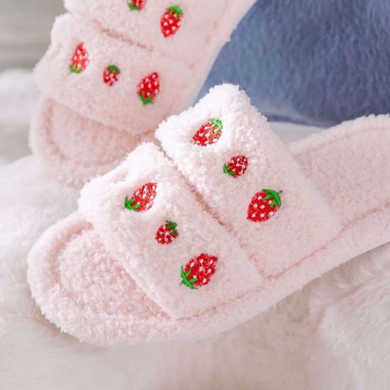 Picture of STRAWBERRY DESIGN SLIPPERS