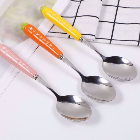 صورة Ceramic Handle Spoon
