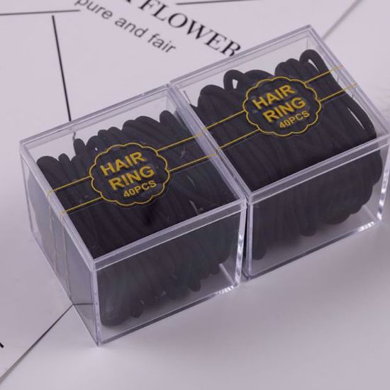 Picture of BLACK RUBBER BAND(BOX OF 40PCS)