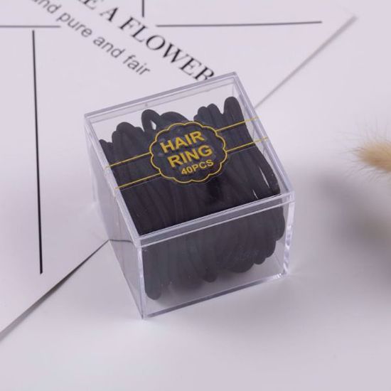 Picture of BLACK RUBBER BAND(BOX OF 40PCS)