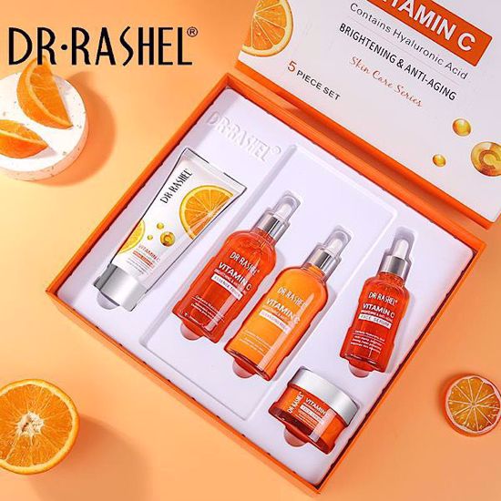 Picture of Vitamin C Brightening & Anti Aging Skin Care Series 5 Piece Set