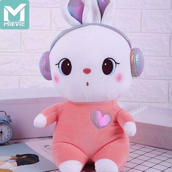 Picture of A Rabbit With Earphones Toy