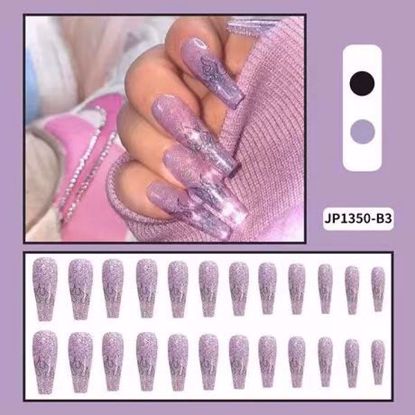 Picture of Artificial Nail (24pcs+Glue)