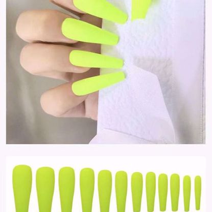 Picture of Artificial Nail (24pcs+Glue)