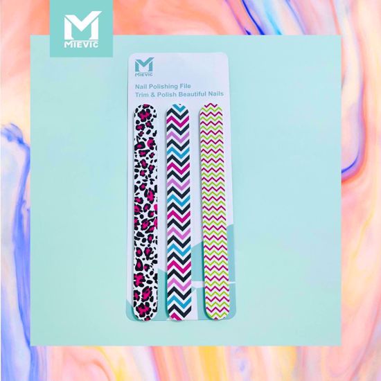 Picture of Nail polishing file(random selection) pack of 3 pieces