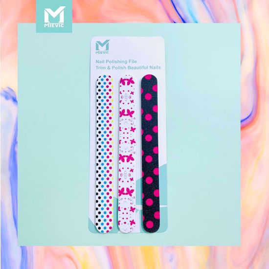Picture of Nail polishing file(random selection) pack of 3 pieces