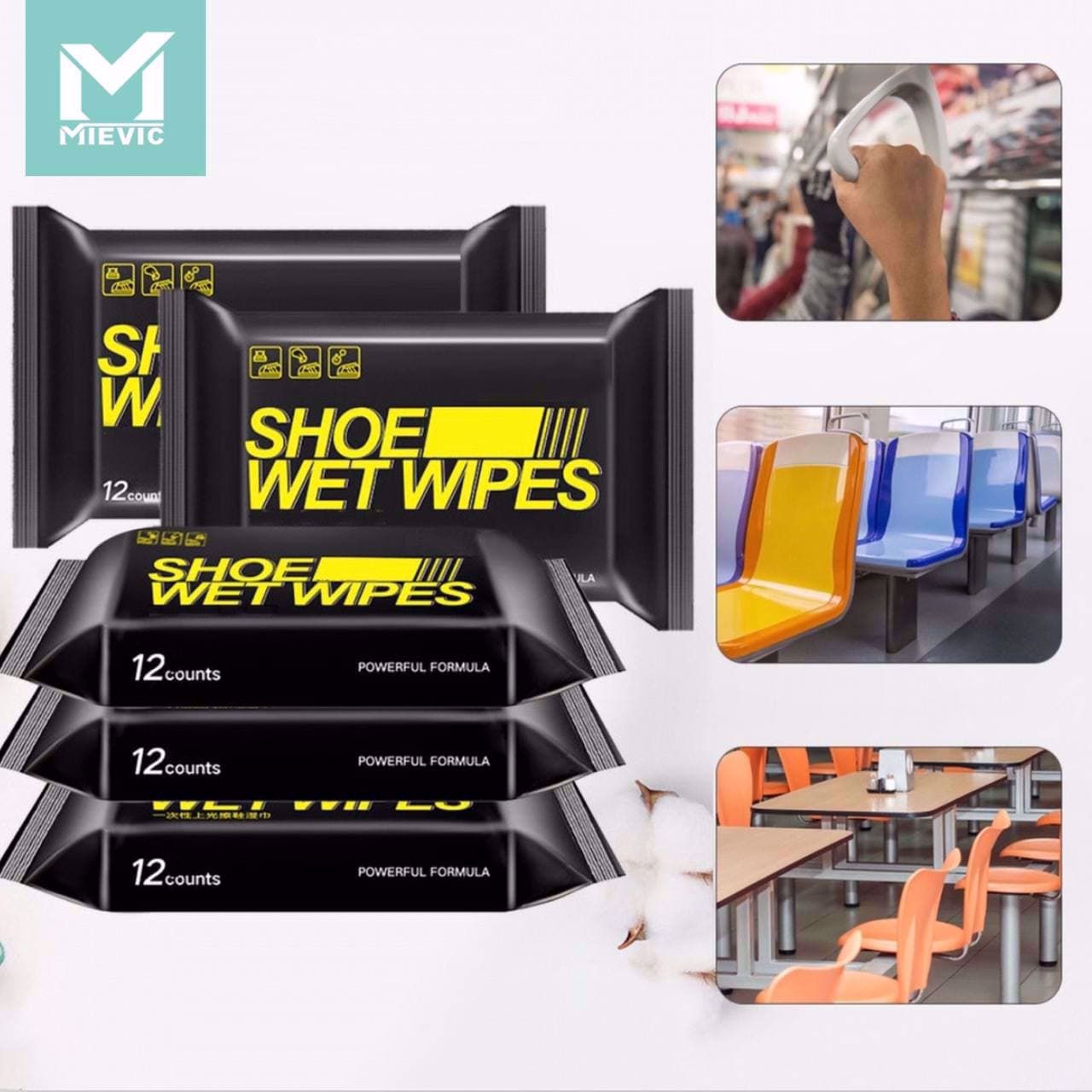 Mievic Makeup and Cosmetics Online [SHOE POLISHING WIPES ]