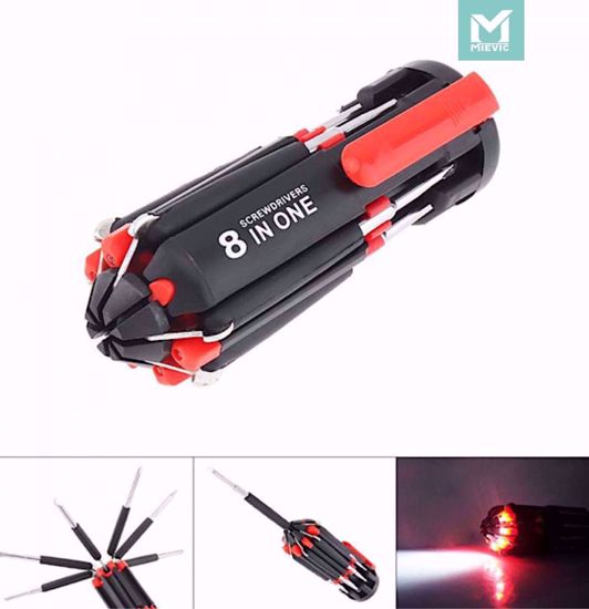 Picture of Multi Screwdriver Torch 8 in one