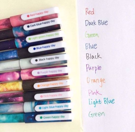 Picture of 10pc Pens of different colors