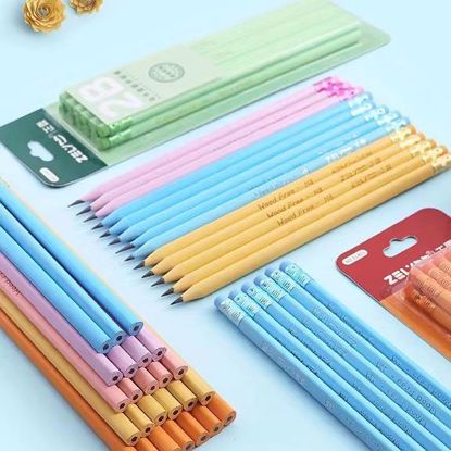 Picture of Black Color Pencil 12pcs