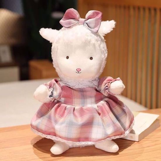 Picture of big goat doll