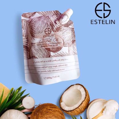 Picture of Estelin Vitamin E Coconut Oil Hand & Foot Scrub
