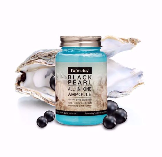 Picture of FARMSTAY BLACK PEARL ALL-IN-ONE AMPOULE