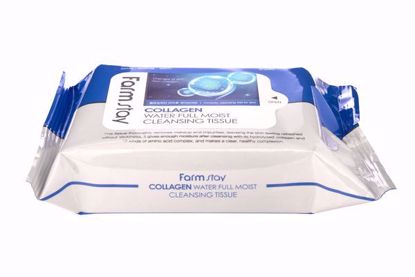 Picture of FARMSTAY COLLAGEN WATER FULL MOIST CLEANSING TISSUE