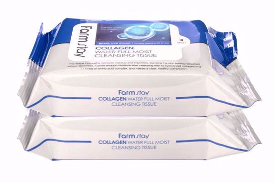 Picture of FARMSTAY COLLAGEN WATER FULL MOIST CLEANSING TISSUE