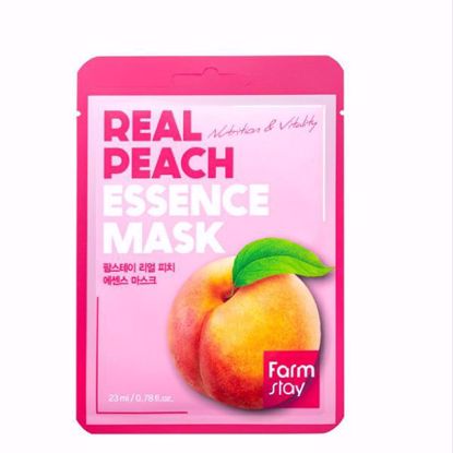 Picture of FARMSTAY REAL PEACH ESSENCE MASK