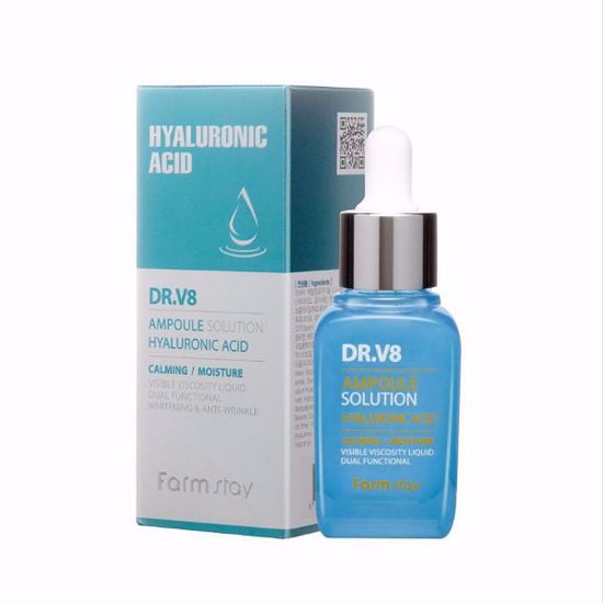 Picture of FARMSTAY DR-V8 AMPOULE SOLUTION HYALURONIC ACID