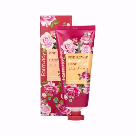 Picture of FARMSTAY PINK FLOWER BLOOMING HAND CREAM PINK ROSE