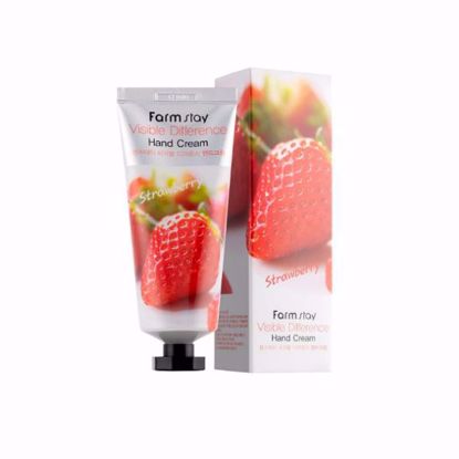 Picture of FARMSTAY VISIBLE DIFFERENCE HAND CREAM STRAWBERRY