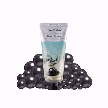 Picture of FARMSTAY VISIBLE DIFFERENCE HAND CREAM BLACK PEARL