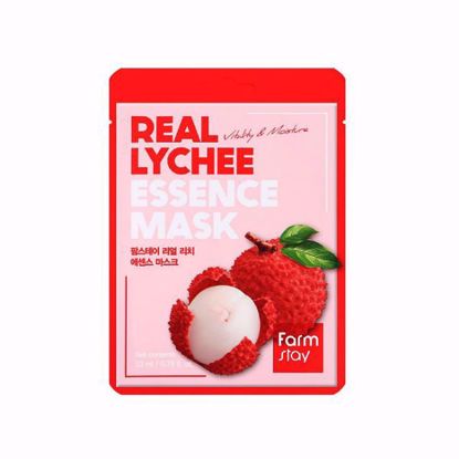 Picture of FARMSTAY REAL LYCHEE ESSENCE MASK