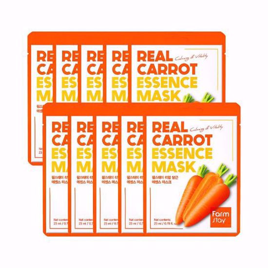 Picture of FARMSTAY REAL CARROT ESSENCE MASK