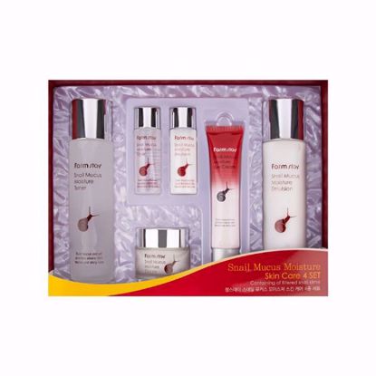 Picture of FARMSTAY SNAIL MUCUS MOISTURE  4 PIECES SKIN CARE  SET