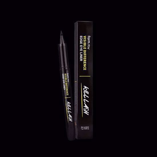 Picture of FARMSTAY VISIBLE DIFFERENCE EDGE EYE LINER 01. Black