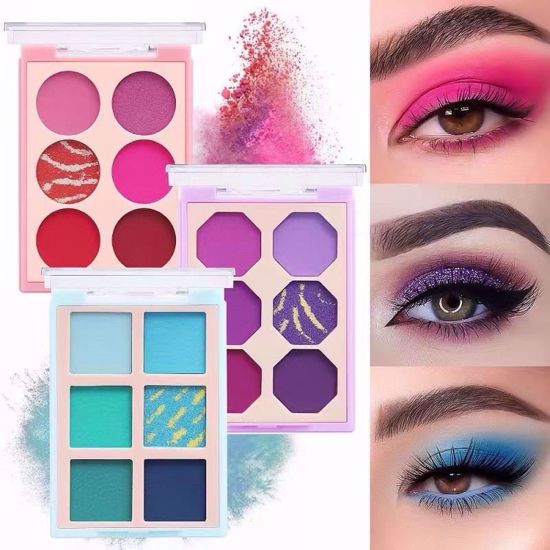 صورة 6 Color Eyeshadow Palettes