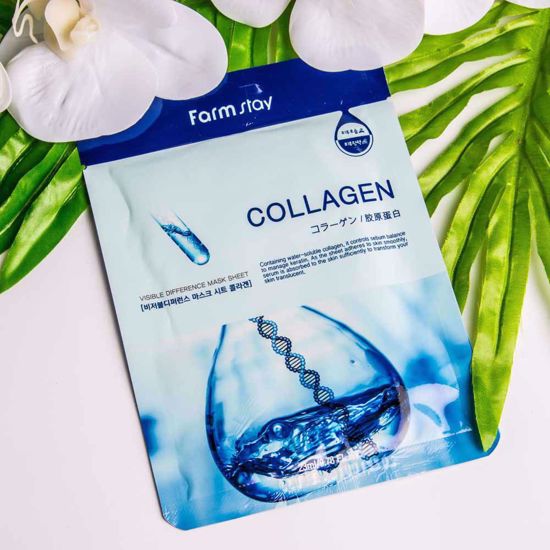 Picture of FARMSTAY COLLAGEN VISIBLE DIFFERENCE MASK SHEET