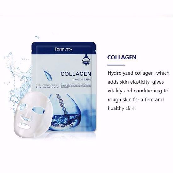 Picture of FARMSTAY COLLAGEN VISIBLE DIFFERENCE MASK SHEET