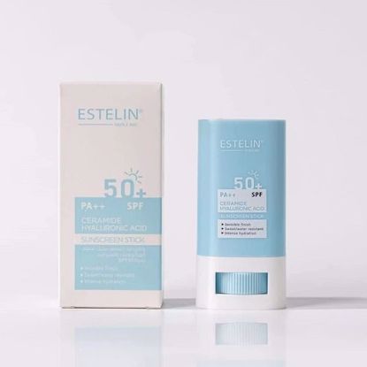 Picture of Estelin Hyaluronic Acid & Ceramide Sunscreen Stick SPF50