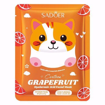 Picture of Sadoer Cartoon Grapefuit Facial Mask