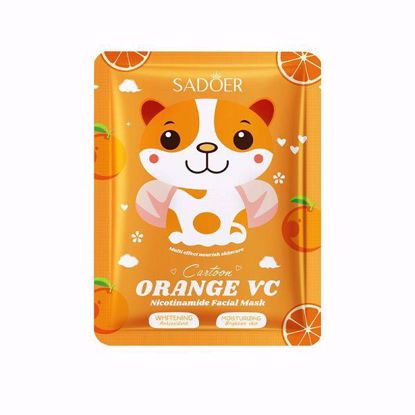 Picture of Sadoer Cartoon Orange VC Facial mask
