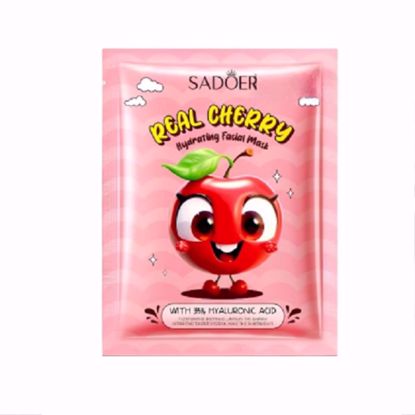 صورة Sadoer Real Cherry Hydrating Facial Mask
