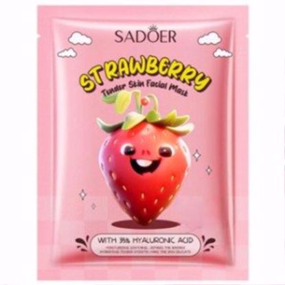 صورة Sadoer Strawberry Tender Skin Facial Mask