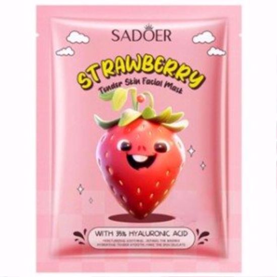 صورة Sadoer Strawberry Tender Skin Facial Mask