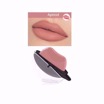 صورة Lazy Softly Waterproof Matte Kiss Lipstick (Apricot)