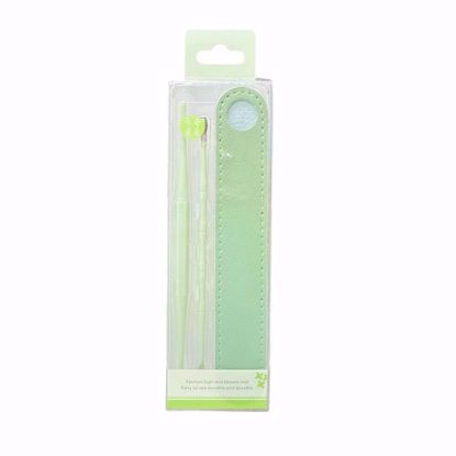 Picture of 2-Piece Double-Headed Ear Cleaning Tool Set with Storage Bag