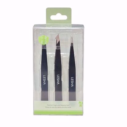 Picture of 3-Piece Tweezer Set – Pointed, Slant-Pointed & Slanted Tips