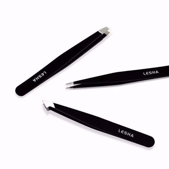 Picture of 3-Piece Tweezer Set – Pointed, Slant-Pointed & Slanted Tips