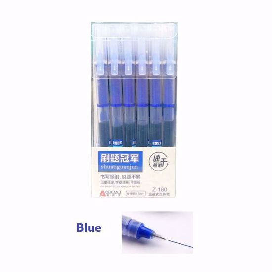 Picture of 0.5mm Ballpoint Pen – Black, Blue, Red Ink (12pcs per Box)