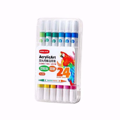 صورة Nora Acrylic Art – 24-Piece Acrylic Paint Marker Set