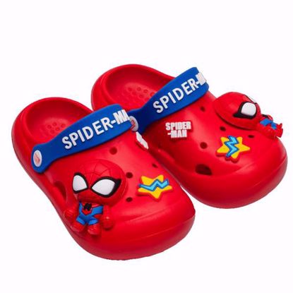 Picture of Kid's Marvel Series Spider-Man Slip on Clogs – Red (170mm)