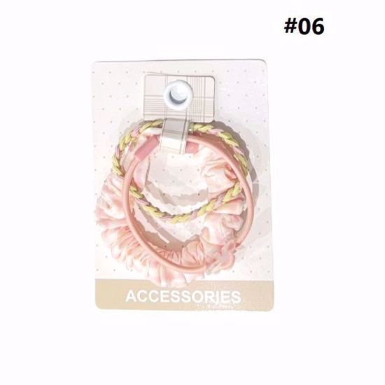 Picture of Basic Hair Ties (3 pcs) – Random Colors & Designs