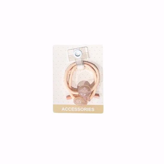 Picture of Basic Hair Ties (3 pcs) – with Bunny & Bear Charms