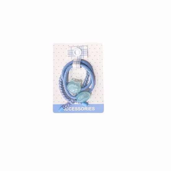 Picture of Basic Hair Ties (3 pcs) – with Bunny & Bear Charms